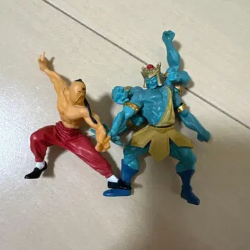 근육맨 라면맨 아슈라맨 피규어 2체 세트