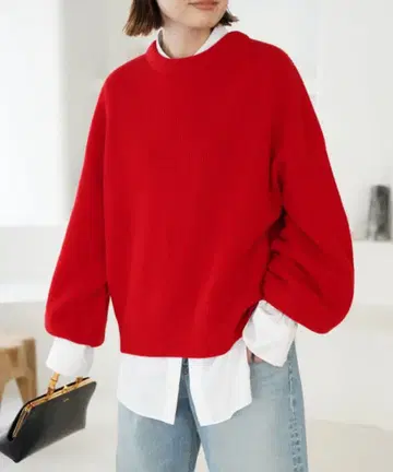 두지엠 클라세 Cocoon Sleeve 풀오버 니트