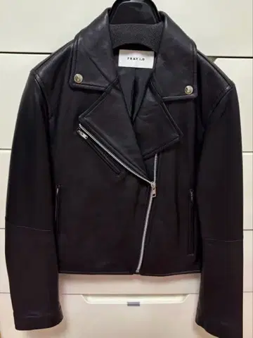 FRAY I.D 더블 라이더 자켓/O/양가죽