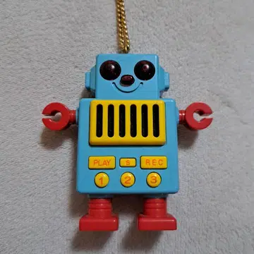마멀레이드 보이 로봇형 보이스 메모 쇼와 레트로 피규어 당시 물품 키홀더