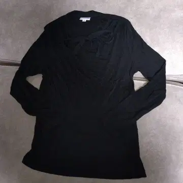 호코모모라 블랙 리본 포함 긴팔 상의 사이즈