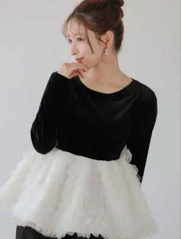 튜튜 벨로아 상의 핏모어