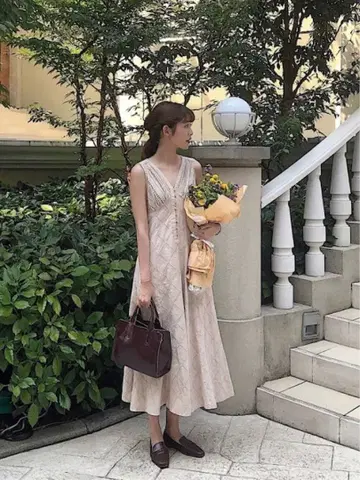 cocodeal 코튼 레이스 원피스