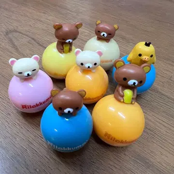 리락쿠마 오키아리가코보시 가챠가챠 7세트