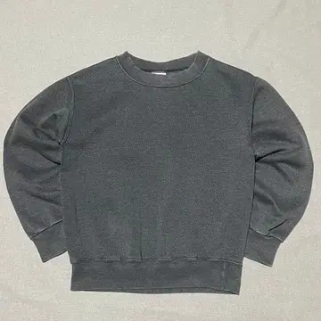 놈코어 미국 빈티지 의류 맨투맨 트레이닝복 차콜 그레이 그레이 무지