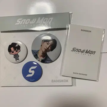 SnowMan POP-UP 방콕 한정판 와타나베 쇼타
