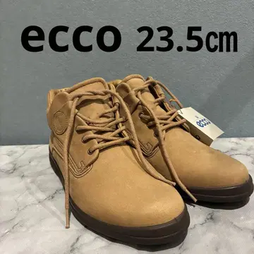 [ 미사용 택 포함 ] ecco 베이지 하이컷 신발