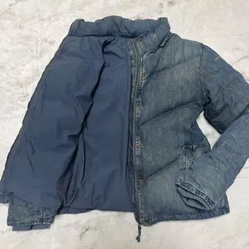 DKNY JEANS 데님 다운 자켓 XL 빅 사이즈