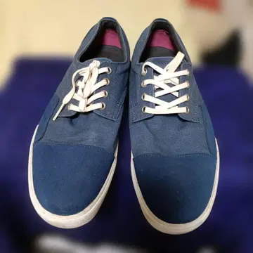 Vans x Destroy Luxury 네이비 스웨이드 x 캔버스