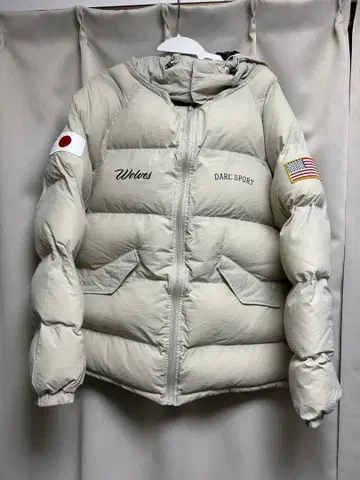 darc sport 다운 자켓 L TAN