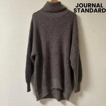 저널 스탠다드 터틀넥 니트 모헤어 혼방