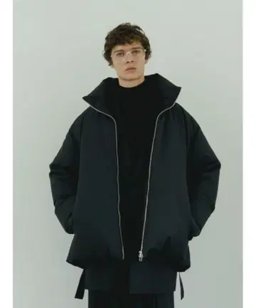 STERNBERG 퍼 다운 자켓 블랙 M