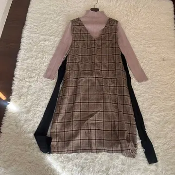 31 Sons de mode 백리본 체크 원피스