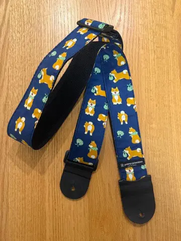 시바견 디자인 기타 스트랩