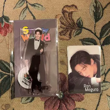 메구로 렌 아크릴 스탠드 치라미 카드 Snow World