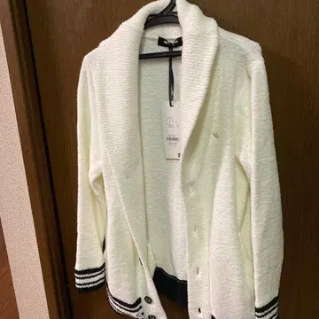 1PIU1UGUALE3 화이트 가디건 M