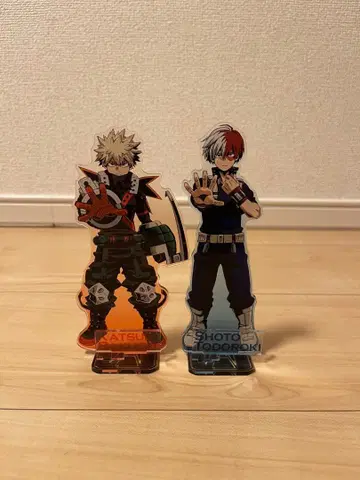 바쿠고 카츠키 토도로키 쇼토 아크릴 스탠드 2체 세트