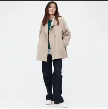 UNIQLO 더블 페이스 숏코트