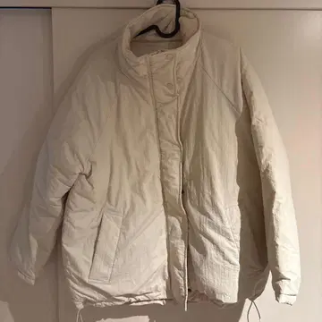 화이트 다운 자켓 M