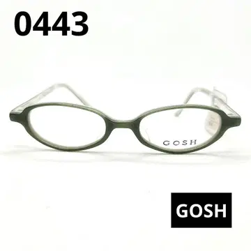 GOSH 그린 타원형 안경 0443