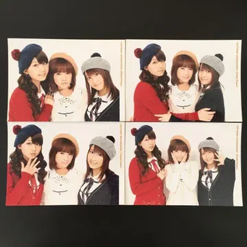 2253 모닝구무스메. 준준 카메이 에리 린린 브로마이드 4장 세트