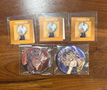 트위스테 AGF 기숙사복 캔뱃지 러기 잭 세트 스퀘어 카드