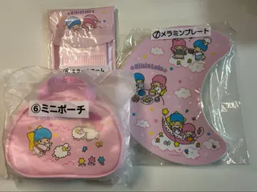 키키라라 제일복권 파우치 거울 빗 플레이트 리틀트윈스타