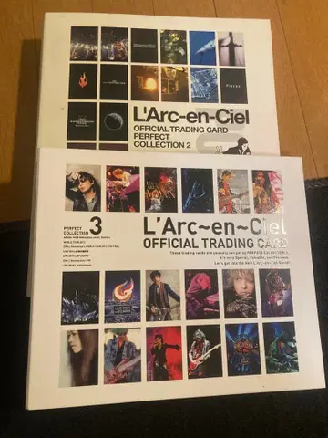 L'Arc-en-Ciel 공식 트레이딩 카드 세트