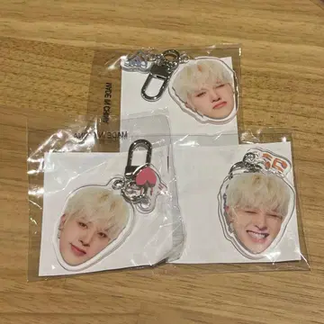 정환 얼굴 아크릴 키링