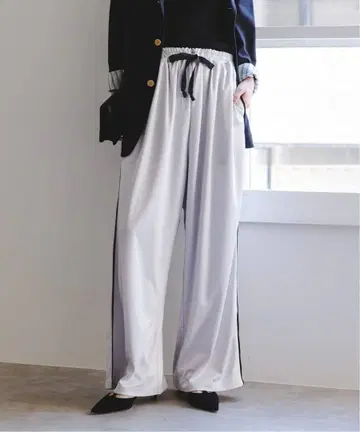 COG THE BIG SMOKE/새틴 트랙 팬츠