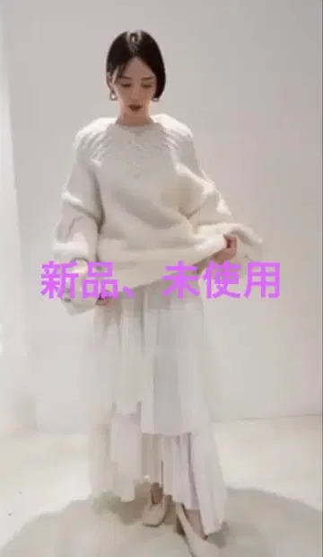 CASA FLINE 알파카 핸드 니트탑 CLANE TODAYFUL