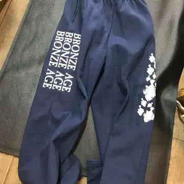 BRONZE AGE 조거 팬츠 네이비 M