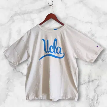 새상품급 UCLA 챔피온 T1011 티셔츠 XL 화이트 외출 여행