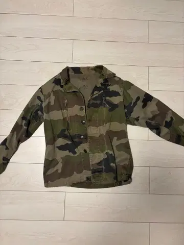 카모플라쥬 밀리터리 자켓 코튼 혼합