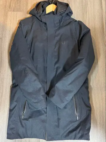 UBR 후드 부착 블랙 자켓 SMALL/1