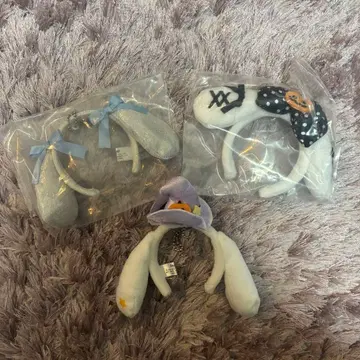 산리오 시크릿 머리띠 키링 시나모롤