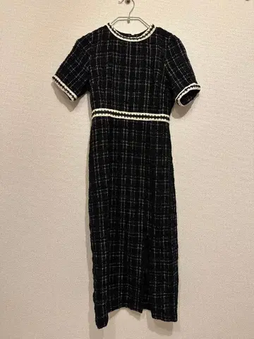 leja 트위드 원피스 타이트 드레스