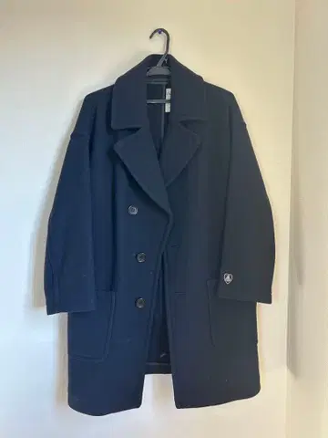 오시발 네이비 체스터 코트 사이즈 1