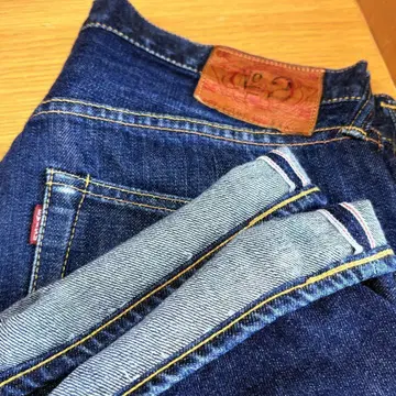 EVISU 2000 No2 데님 W32 에비수 에비수 셀비지