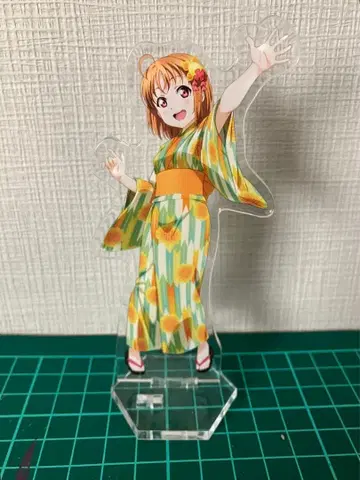 러브 라이브 선샤인 타카미 치카 유카타 아크릴 스탠드 하자품