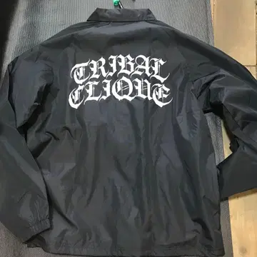 TRIBAL CLIQUE 나일론 자켓 블랙 L
