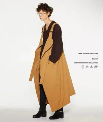 SHAREEF 트렌치 에이프런 2020AW