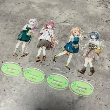 유루유리 아크릴 스탠드 세트 낱개 판매 가능 학생회