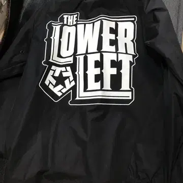 THE LOWER LEFT 나일론 자켓 블랙 M
