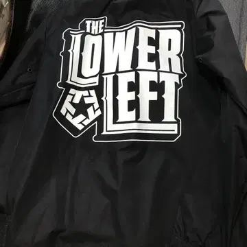 THE LOWER LEFT 나일론 자켓 블랙 M
