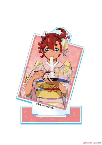 기동전사 건담 수성의 마녀 근하신년 아크릴 스탠드 슬레타 머큐리