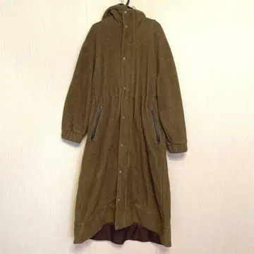 [ 새상품급 ] PUBLIC TOKYO 파브릭토쿄 롱 코트 후드 부착