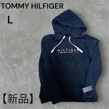 [ 새상품 ] 타미힐피거 자수 로고 후드티