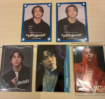 THE RAMPAGE RIKU 아오야마 리쿠 포토 카드