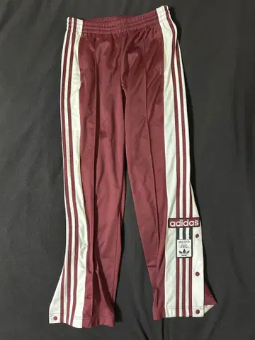 adidas Originals 스냅 트랙 팬츠 레드 M